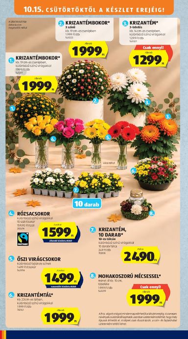 Akciós újság Aldi - Aldi - Középső sor termékei érvényes 10.15.-tól 10.21.-ig - 12 oldal