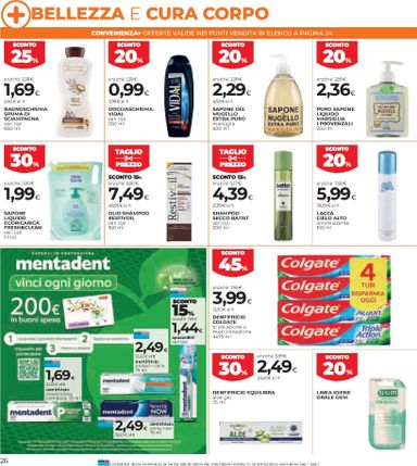 Volantino Coop - Coop valido dal 24/09 al 07/10 - pagina 26