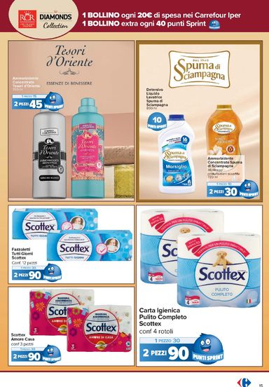 Volantino Carrefour - Carrefour - Punti Sprint Payback valido dal 29/09 al 12/10 - pagina 15