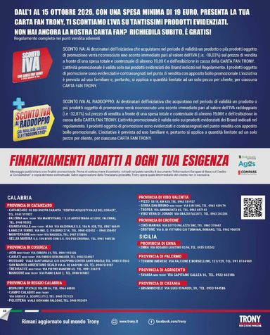 Volantino Trony - Trony valido dal 01/10 al 15/10 - pagina 43