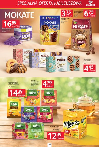 Gazetka Selgros - Selgros cash&carry - Specjalna Oferta Jubileuszowa od 08.10. do 21.10. - strona 10