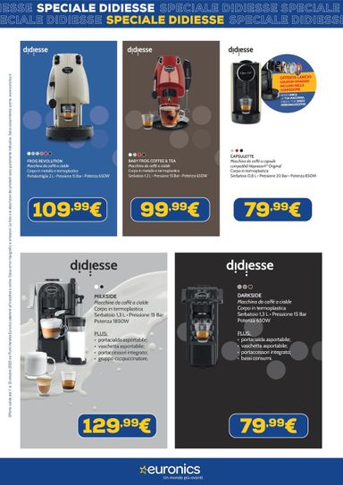 Volantino Euronics - Euronics - Speciale Didiesse valido dal 01/10 al 31/10 - pagina 2