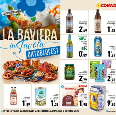 Volantino Conad - Conad valido dal 23/09 al 04/10 - pagina 14