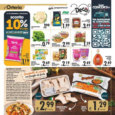 Volantino Decò - Decò - Gourmet valido dal 02/10 al 12/10 - pagina 27