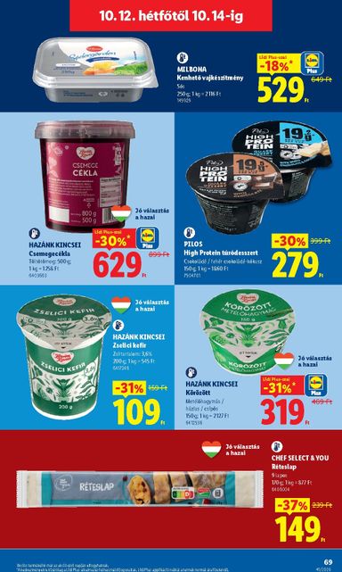 Akciós újság Lidl - Lidl érvényes 10.08.-tól 10.14.-ig - 69 oldal
