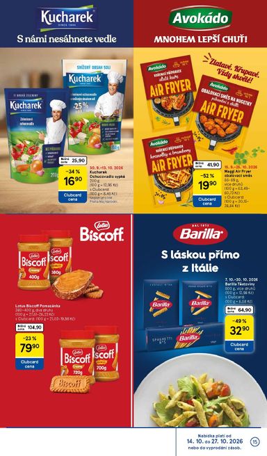 Leták Tesco - Tesco - Značky, které máte rádi od 30.09. do 27.10. - strana 15