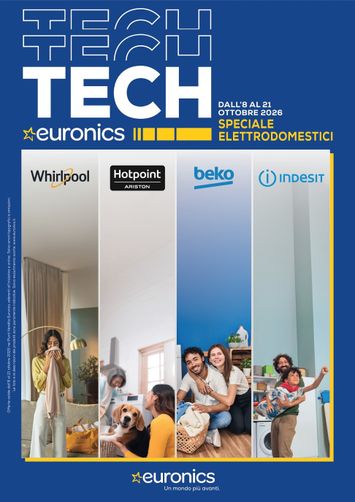 Volantino Euronics - Euronics - Speciale Beko valido dal 08/10 al 21/10 - pagina 1