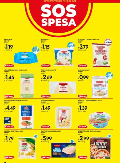 Volantino Bennet - Bennet - L'autunno in Tavola valido dal 01/10 al 14/10 - pagina 14