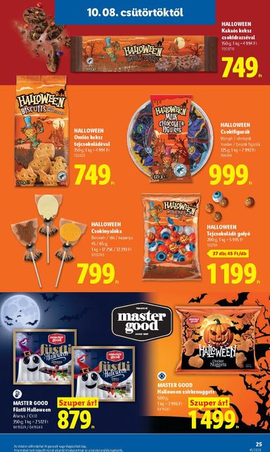 Akciós újság Lidl - Lidl érvényes 10.08.-tól 10.14.-ig - 25 oldal