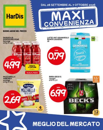 Volantino Hardis - Hardis valido dal 28/09 al 07/10 - pagina 1