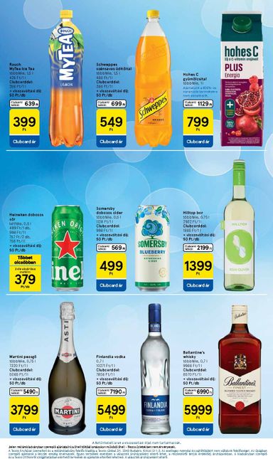 Akciós újság Tesco - Tesco szupermarket érvényes 10.08.-tól 10.14.-ig - 7 oldal
