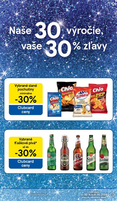 Leták Tesco - Tesco supermarket od 30.09. do 06.10. - strana 13