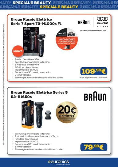 Volantino Euronics - Euronics - Beauty valido dal 08/10 al 28/10 - pagina 4