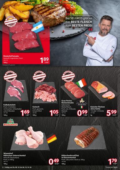 Prospekt Selgros - Selgros - Food gültig ab 08.10. bis 14.10. - seite 2