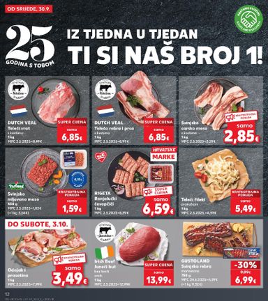 Katalog Kaufland - Kaufland vrijedi od 30.09. do 06.10. - stranica 12