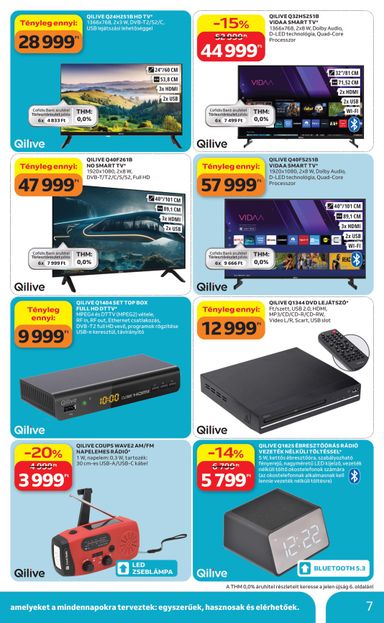 Akciós újság Auchan - Auchan - Qilive ajánlataink érvényes 10.08.-tól 10.28.-ig - 7 oldal