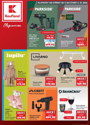 Leták Kaufland - Kaufland - Ostrava - Spotřební zboží od 30.09. do 06.10. - strana 1