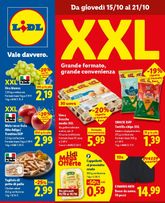 Volantini Lidl da giovedì 15/10
