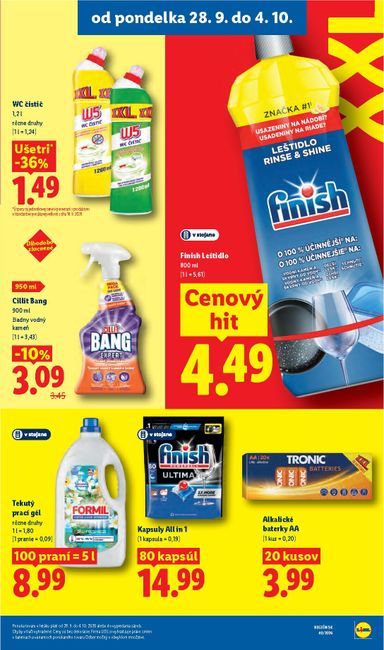 Leták Lidl - Lidl od 28.09. do 04.10. - strana 40