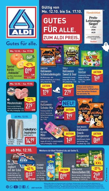 Prospekt ALDI Nord - ALDI NORD gültig ab 12.10. bis 17.10. - seite 1