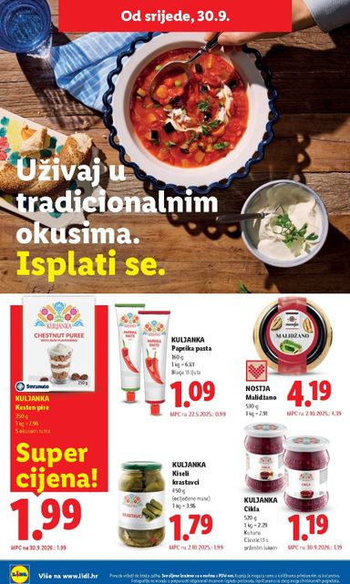 Katalog Lidl - Lidl vrijedi od 28.09. do 04.10. - stranica 62
