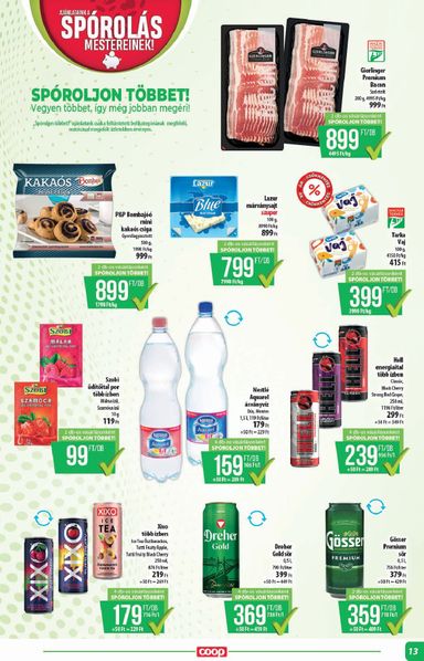 Akciós újság Coop - Coop - Alföld érvényes 10.15.-tól 10.21.-ig - 13 oldal