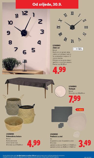 Katalog Lidl - Lidl vrijedi od 28.09. do 04.10. - stranica 49