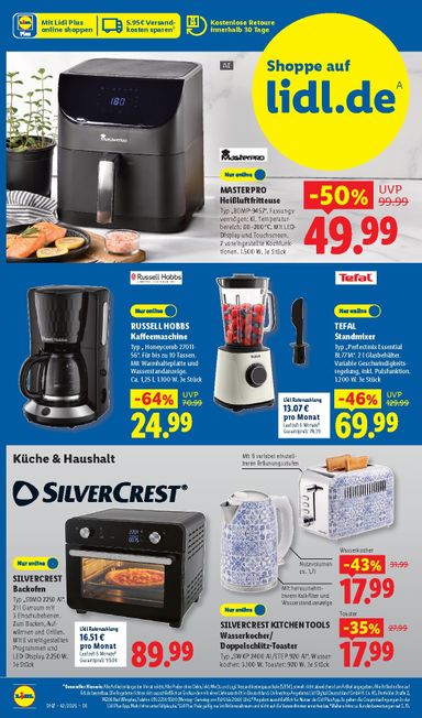 Prospekt Lidl - Lidl - Angebot der Woche gültig ab 12.10. bis 17.10. - seite 20