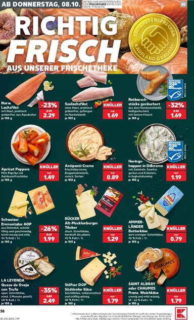 Leták Kaufland Německo - Kaufland Německo od 08.10. do 14.10. - strana 38