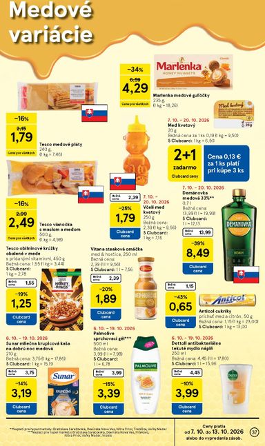 Leták Tesco - Tesco od 07.10. do 13.10. - strana 37
