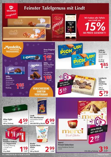 Prospekt Selgros - Selgros - Food gültig ab 08.10. bis 14.10. - seite 12