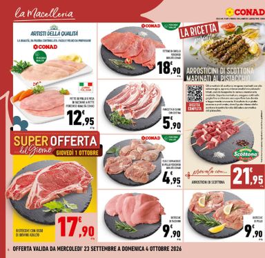 Volantino Conad - Conad valido dal 23/09 al 04/10 - pagina 4
