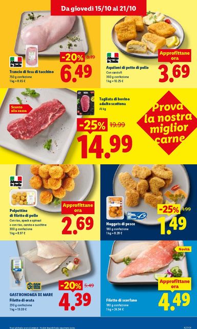 Volantino Lidl - Lidl valido dal 15/10 al 21/10 - pagina 9