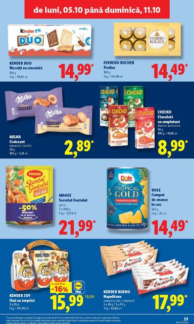 Catalogul Lidl - Lidl de la 05.10. până la 11.10. - pagina 23