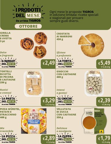Volantino Tigros - Tigros valido dal 01/10 al 12/10 - pagina 8
