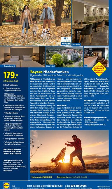 Prospekt Lidl - Lidl - Urlaub mit Hund gültig ab 29.07. bis 31.12. - seite 24