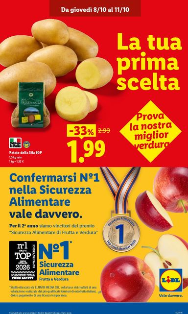 Volantino Lidl - Lidl - Fresca e conveniente valido dal 08/10 al 14/10 - pagina 5