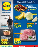 Lidl leták od pondělí 05.10.