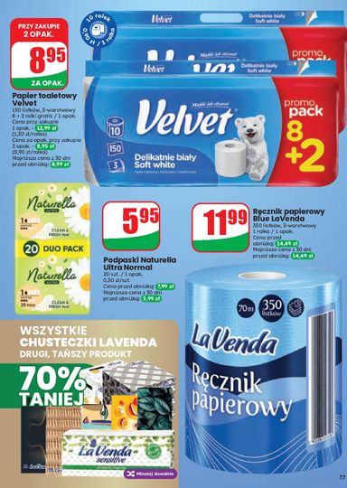 Gazetka Dino - Dino od 23.09. do 29.09. - strona 77