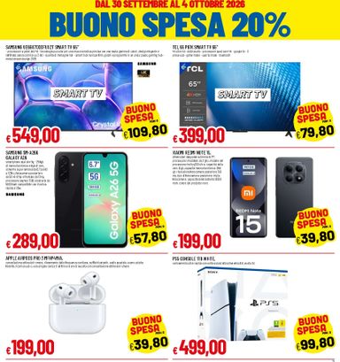 Volantino Galassia - Galassia - Buono Spesa 20% valido dal 30/09 al 21/10 - pagina 3
