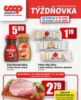 COOP Jednota - Vranov nad Topľou platný od štvrtka 08.10.2026