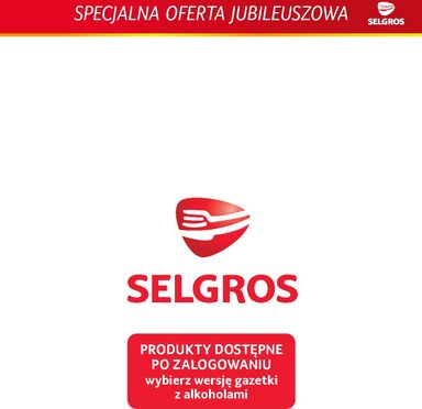 Gazetka Selgros - Selgros cash&carry - Specjalna Oferta Jubileuszowa od 08.10. do 21.10. - strona 13