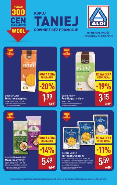 Gazetka ALDI - ALDI - Ceny regularne w dół! od 13.09. do 31.10. - strona 4