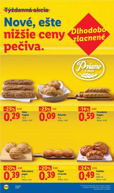 Leták Lidl - Lidl - Dlhodobo zlacnené od 03.07. do 31.12. - strana 4