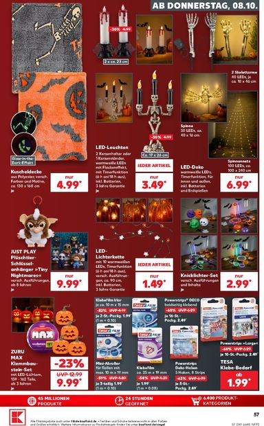 Leták Kaufland Německo - Kaufland Německo od 08.10. do 14.10. - strana 57
