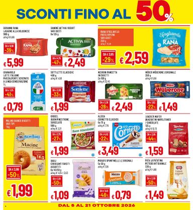 Volantino Galassia - Galassia - Buono Spesa 20% valido dal 30/09 al 21/10 - pagina 6