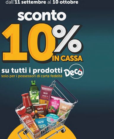 Volantino Decò - Decò - Iperstore/Superstore valido dal 02/10 al 12/10 - pagina 10