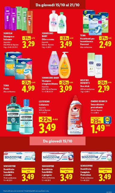 Volantino Lidl - Lidl valido dal 15/10 al 21/10 - pagina 19