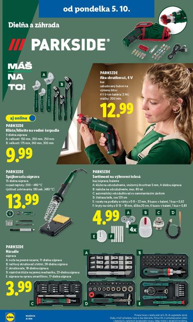 Leták Lidl - Lidl od 05.10. do 11.10. - strana 58