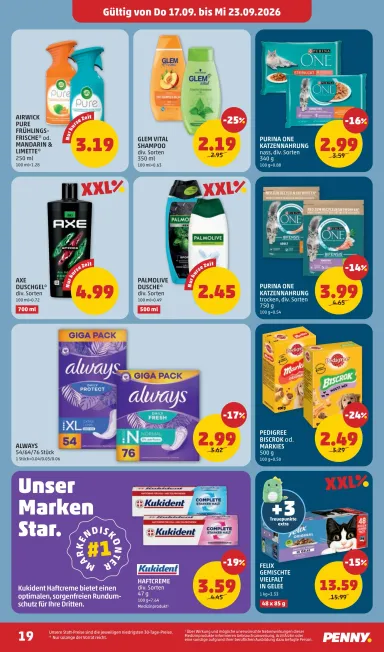PENNY-Flugblatt - PENNY gültig ab 17.09. bis 23.09. - seite 19